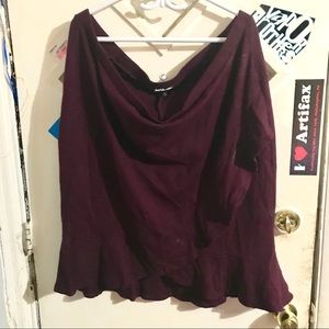 🔥pencil skirt w/ ruffles🔥